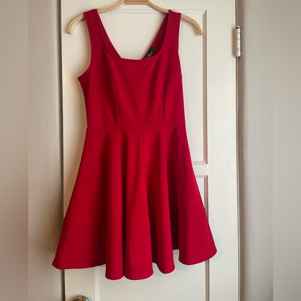 Red dress